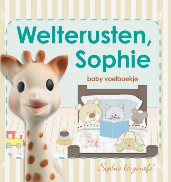 Sophie de Giraf baby voelboekje: Welterusten, Sophie